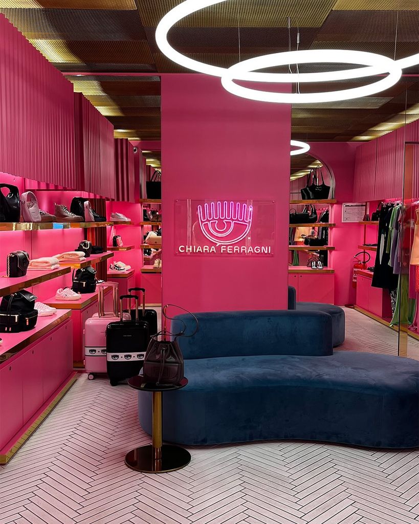 Tienda de Chiara Ferragni en Roma