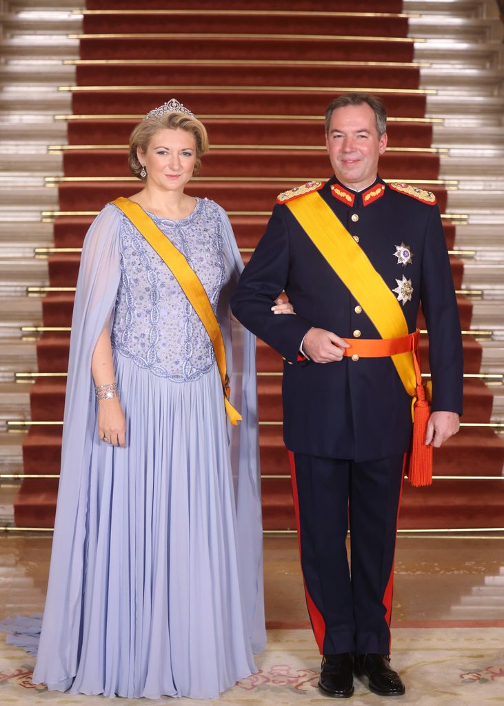Los nuevos Grandes Duques de Luxemburgo, Stephanie y Guillermo