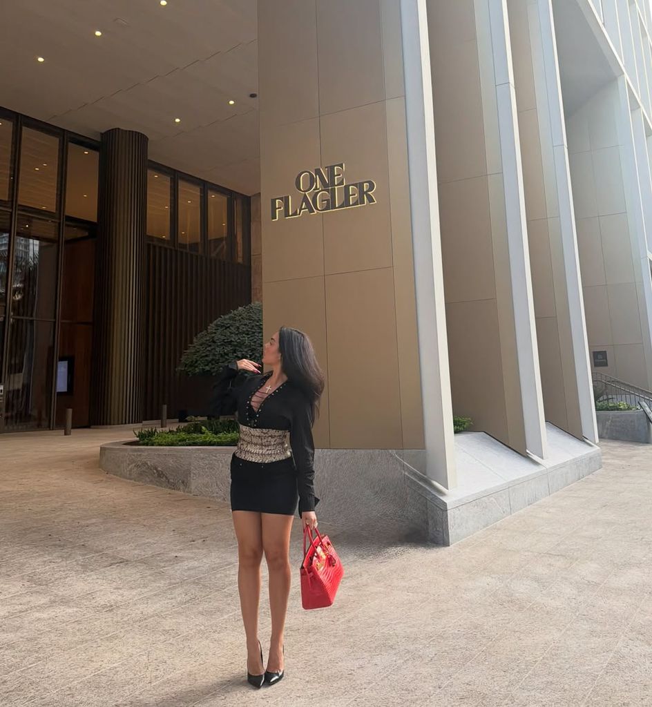 Georgina en Miami para apoyar a Cristiano Ronaldo en el Mundial de Fútbol, 2026. 