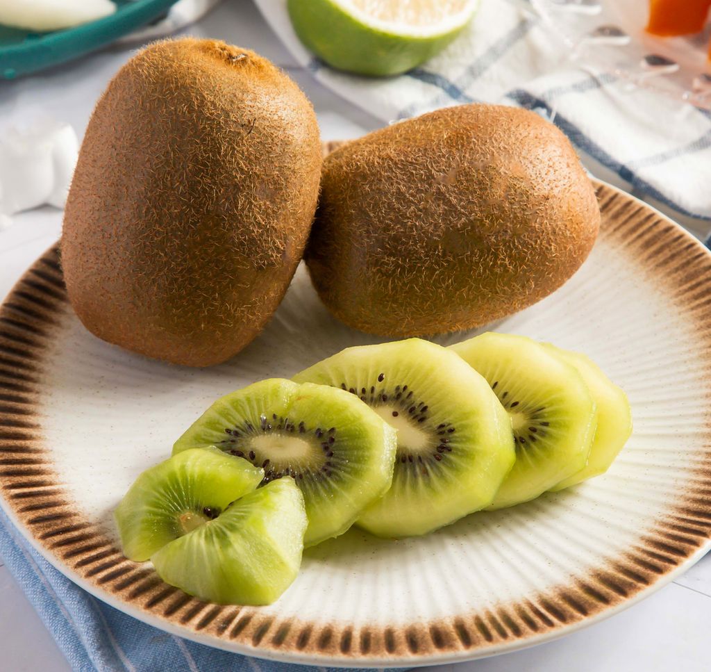 El kiwi, una de las frutas favoritas de Samantha para incluir en su desayuno.