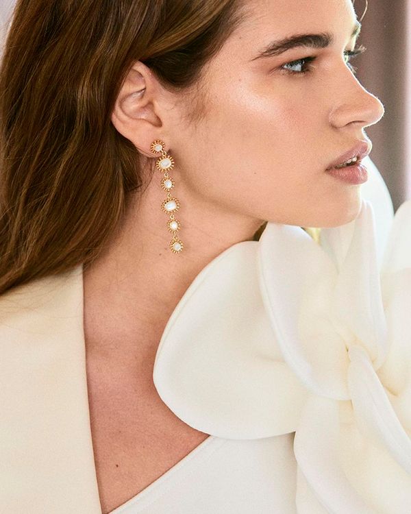 Pendientes de madreperlas para novias de Coolook