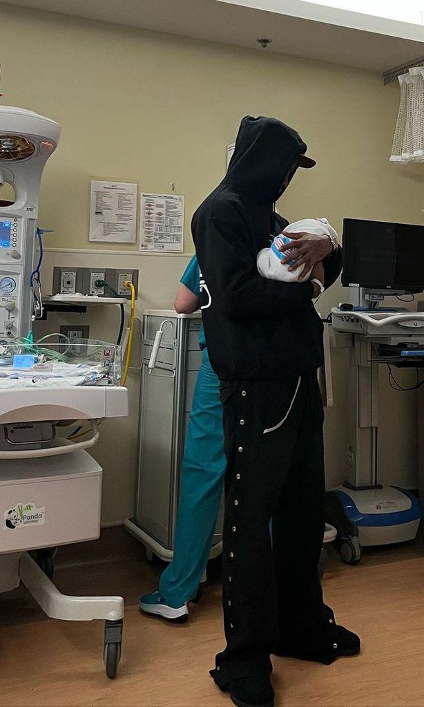 Travis Scott y su hijo, Wolf