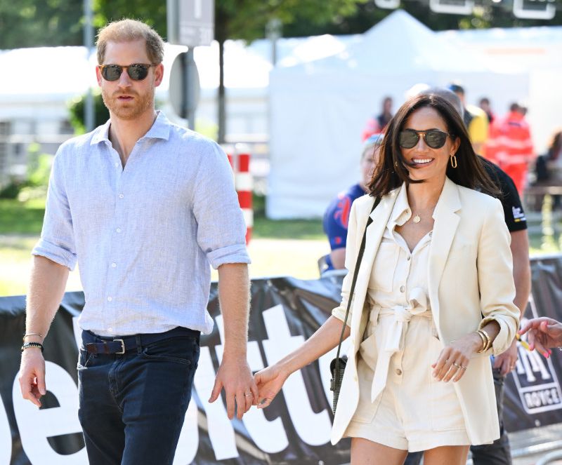Meghan Markle y el príncipe Harry 