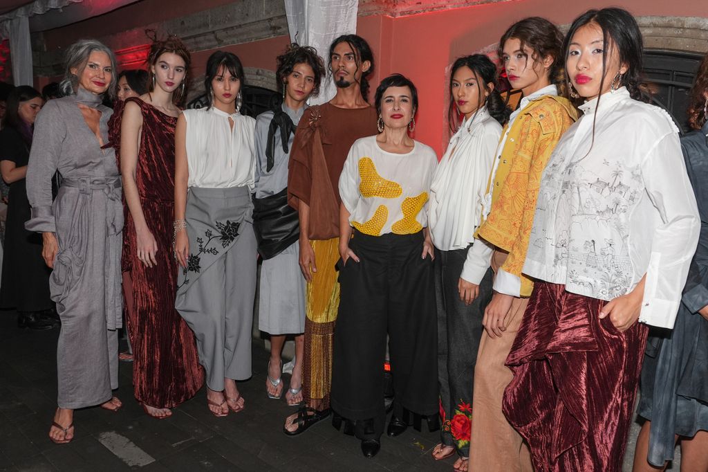 Carla Fernández en Volvo Fashion Week México 2026.