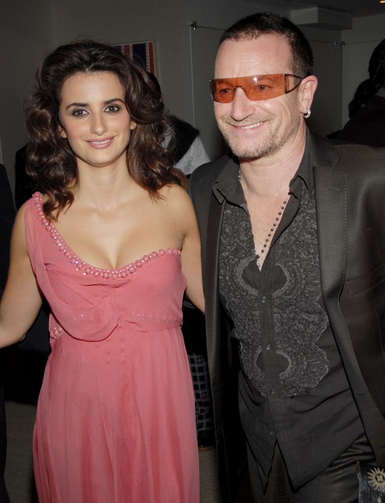 Bono y Penélope son amigos desde hace años