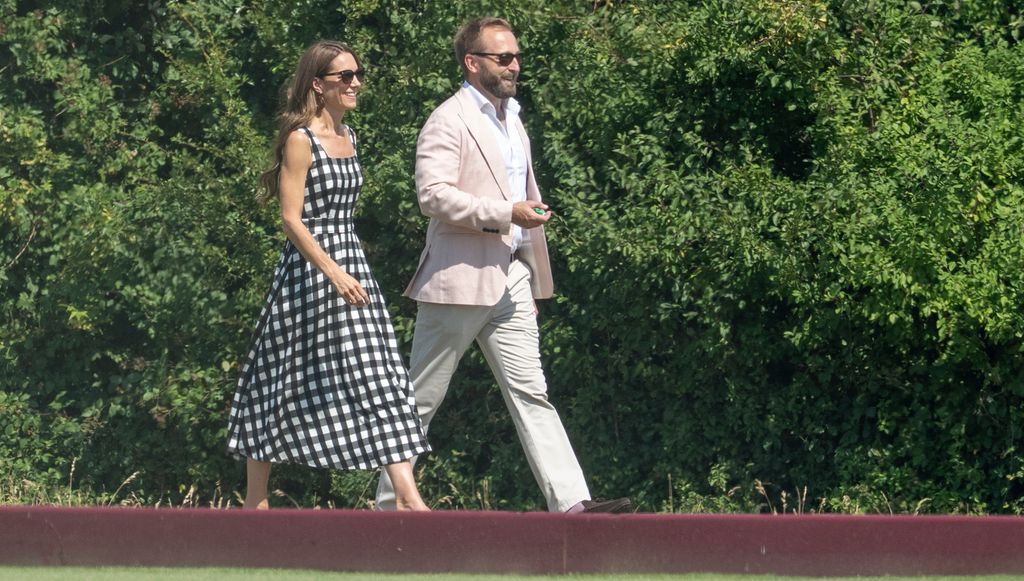 La princesa de Gales en el Guards Polo Club, situado en Windsor