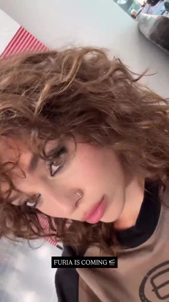 Ana Mena caracterizada para su papel de 'Furia'