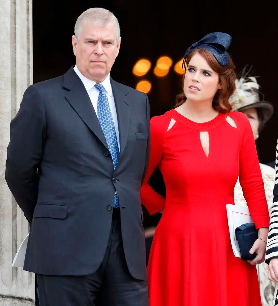 La publicación de Eugenie no incluía ningún homenaje a su padre, Andrew (en la foto de 2016)