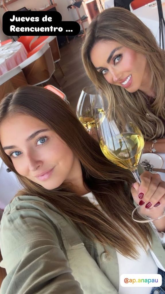 Anahí presumió su especial encuentro con su sobrina Ana Paula.
