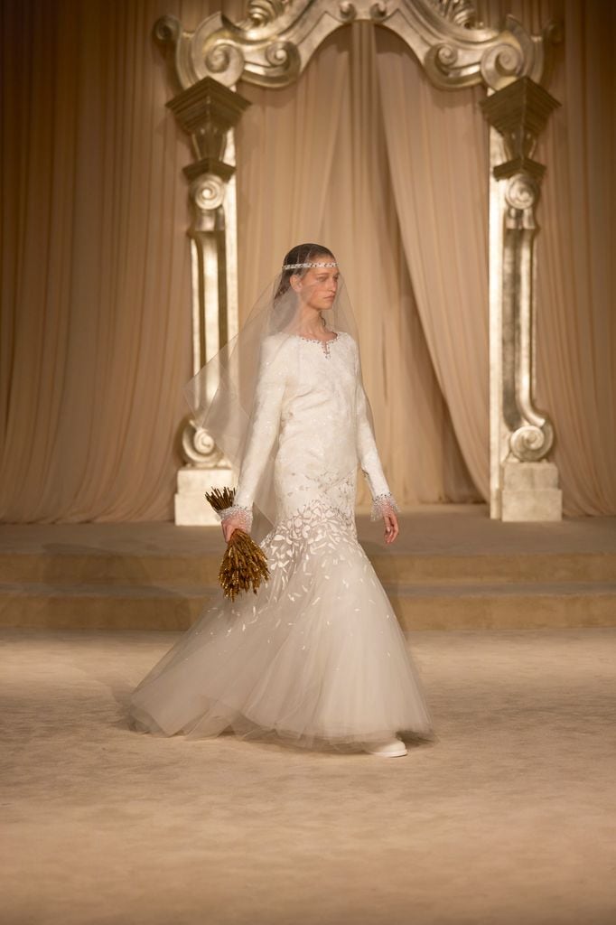 Desfile Alta Costura 2025 de Chanel.