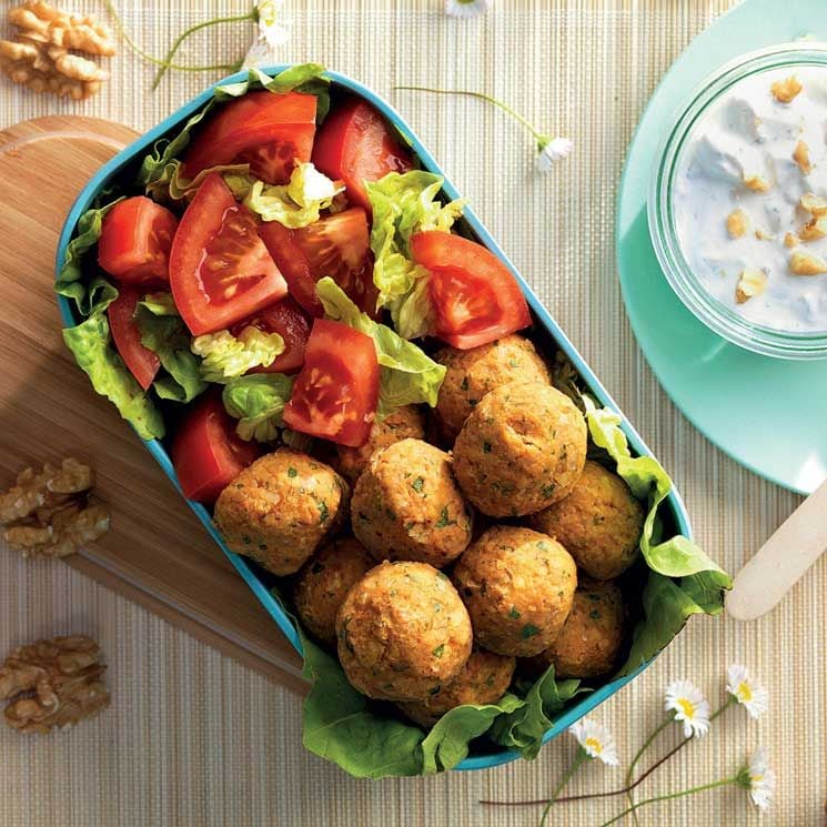 Falafel de zanahoria