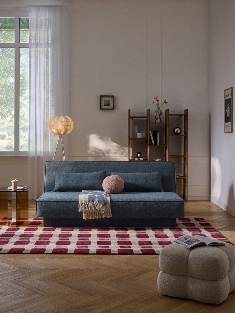 Sofá-cama de líneas modernas