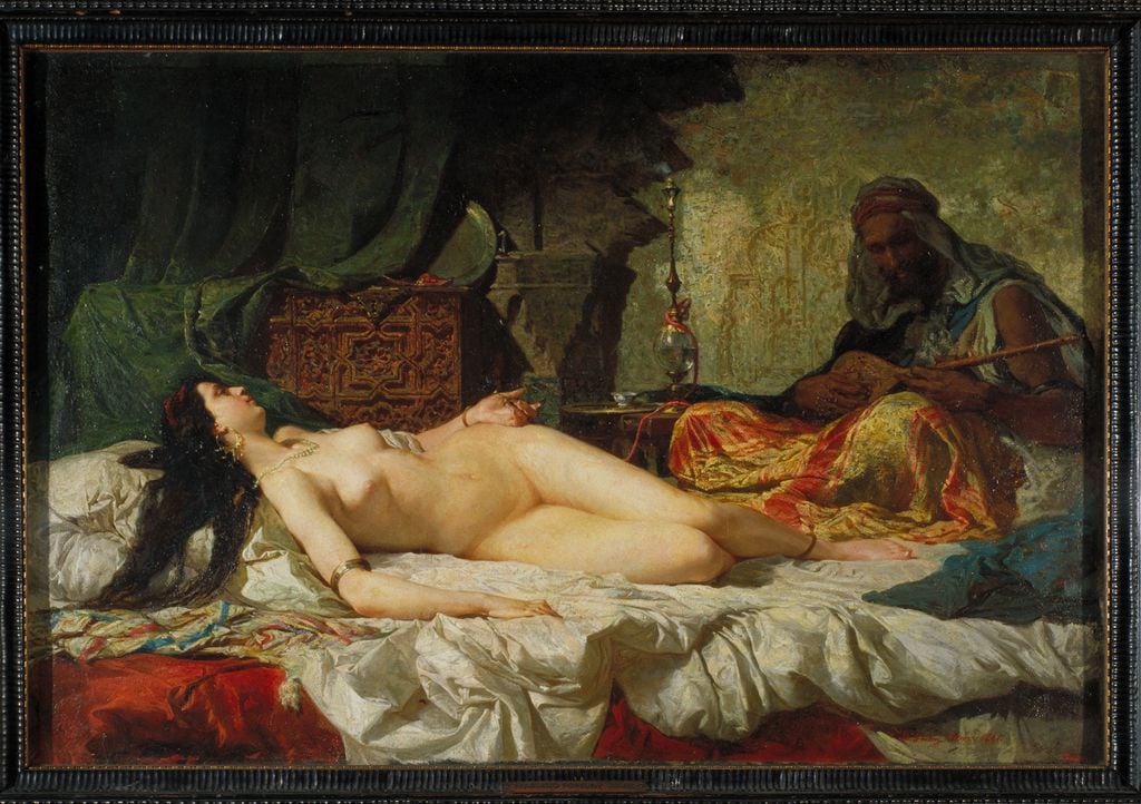 Marià Fortuny, L'odalisca. 1861. Museu Nacional d'Art de Catalunya
