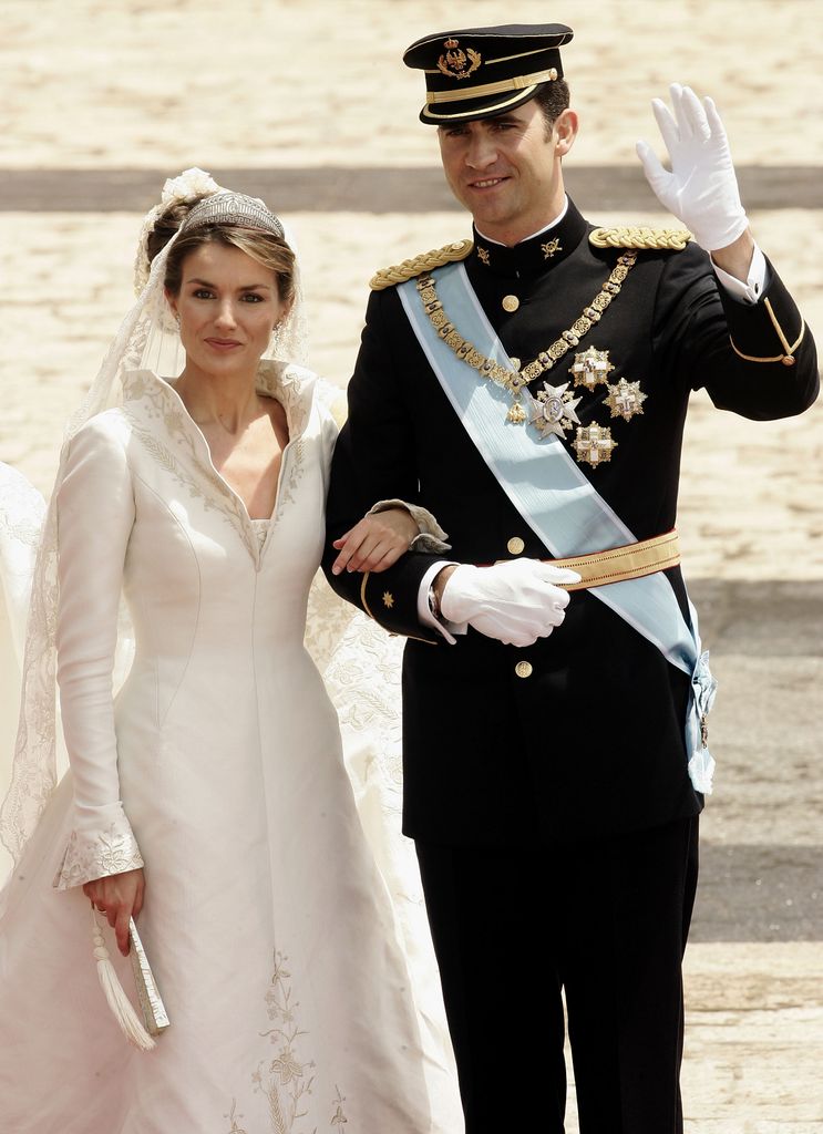 Vestido de novia reina Letizia