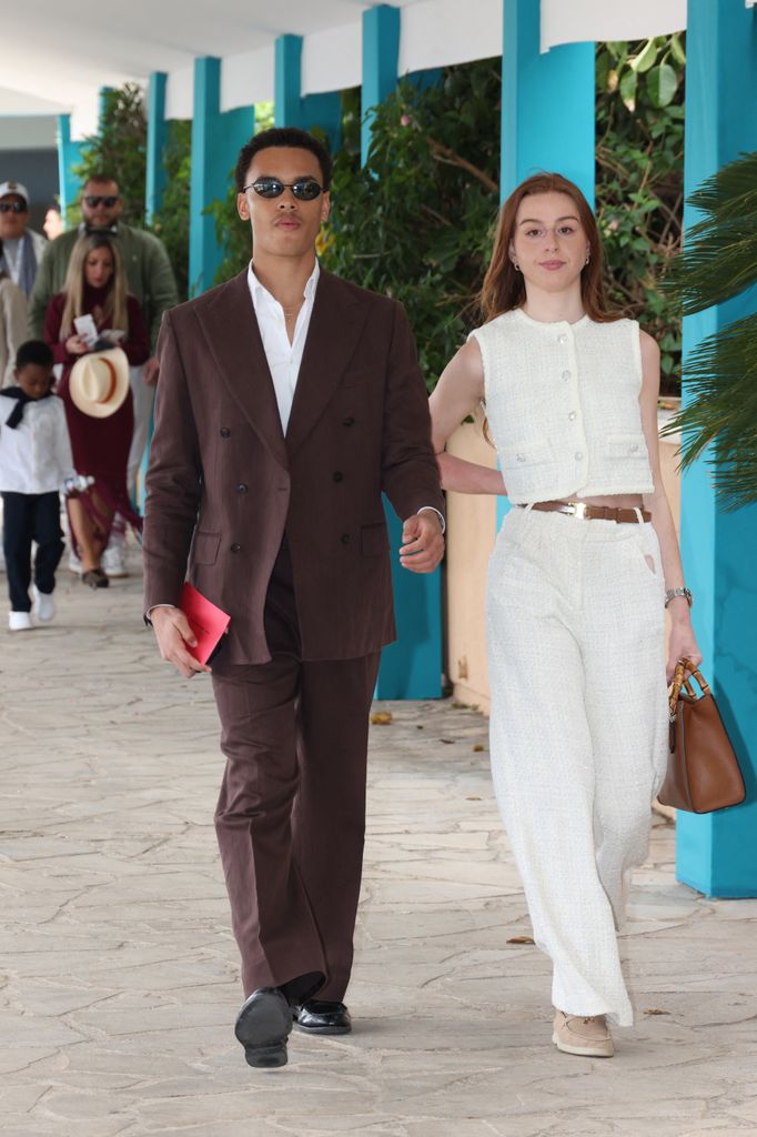 Alexandre Grimaldi y Christine Knecht de Massy