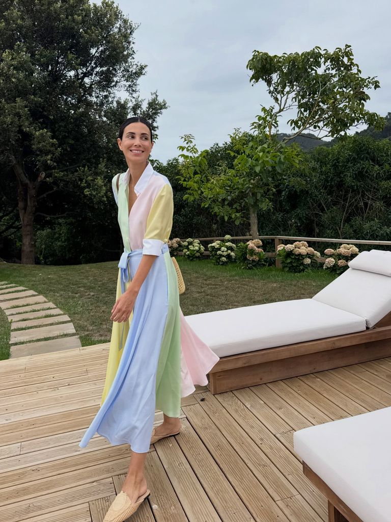 Sassa de Osma, con look de Dior, durante sus vacaciones estivales
