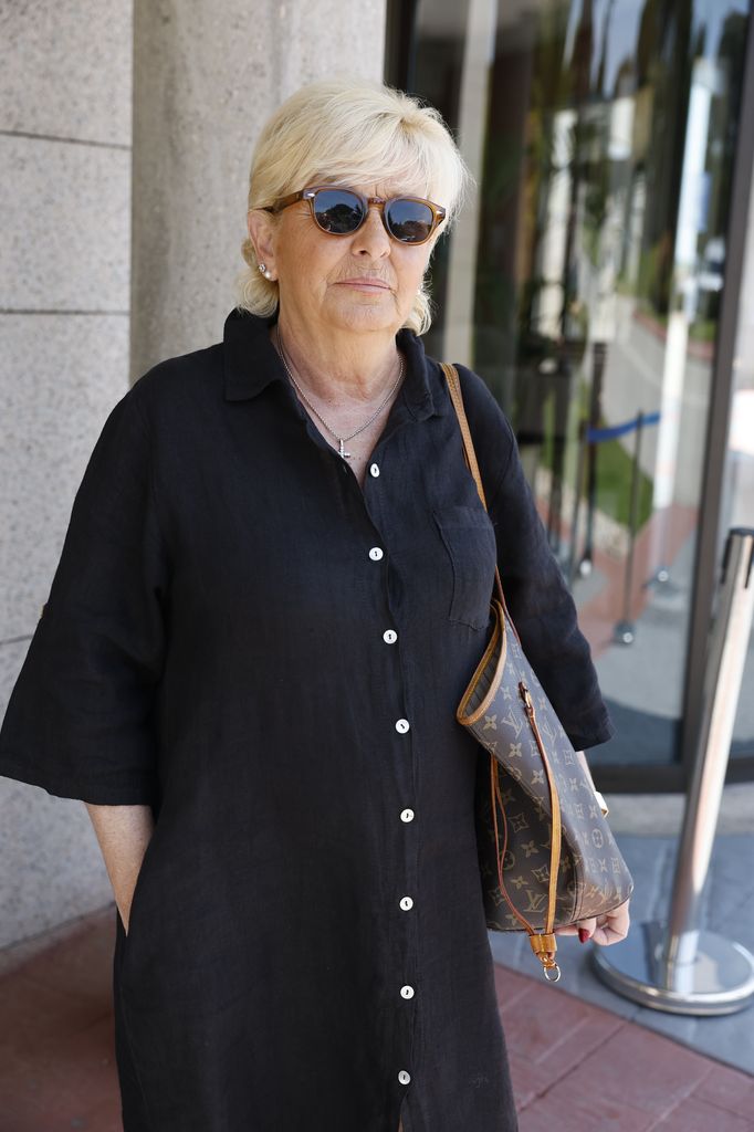 Teresa Ozores en el Tanatorio