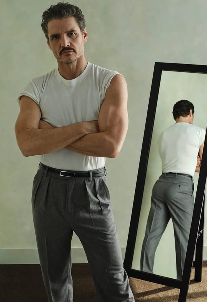 Pedro Pascal ganó masa muscular luego de empezar con un régimen personalizado de ejercicio.