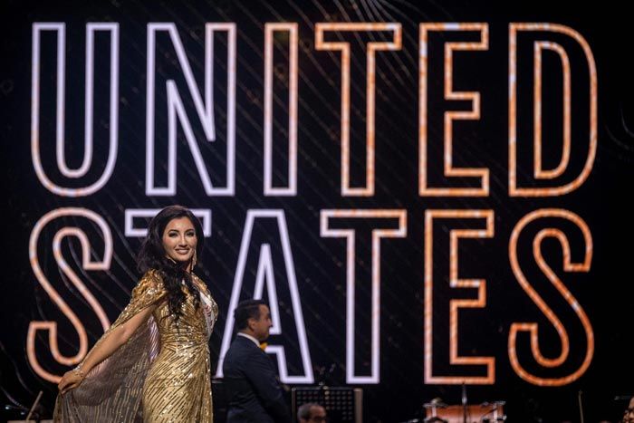 Mis Estados Unidos, Shree Saini, fue elegida primera finalista en la gala