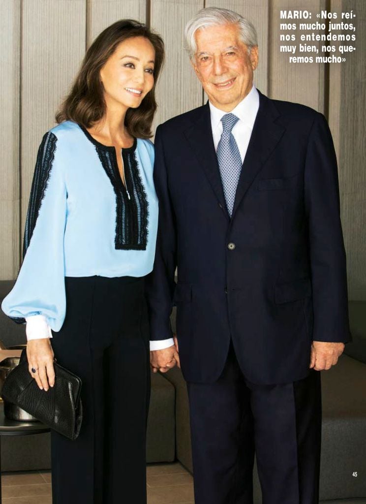 Isabel Preysler y Vargas Llosa Archivo HO+
