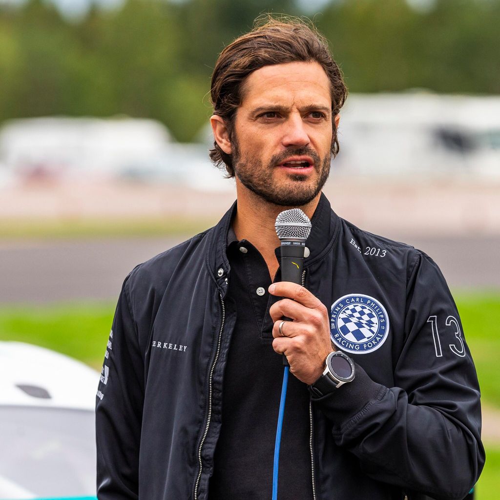 Prince Carl Philip Attend Karting Competition In Sweden