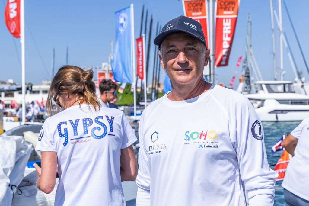 Javier Banderas en la Copa del Rey MAPFRE