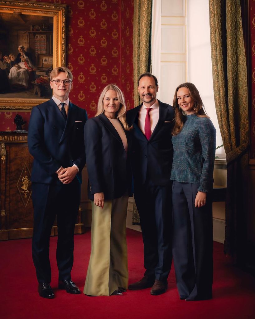 La imagen con la que la casa real noruega ha felicitado a la Princesa Heredera