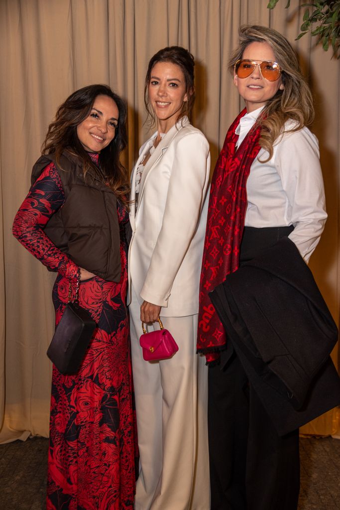 Eva Vale, Fernanda Castillo y Lucila García Lourdes