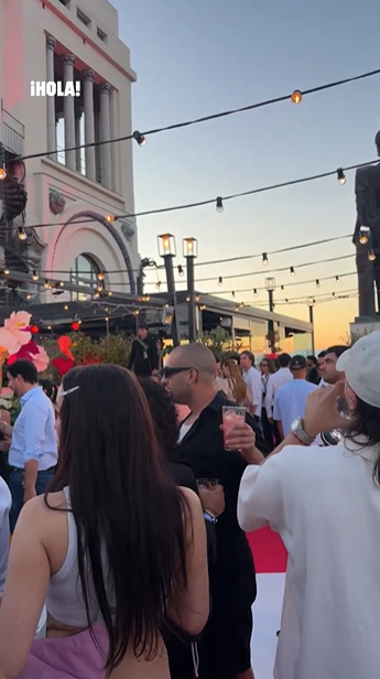 La fiesta se desarrolló en un ambiente relajado