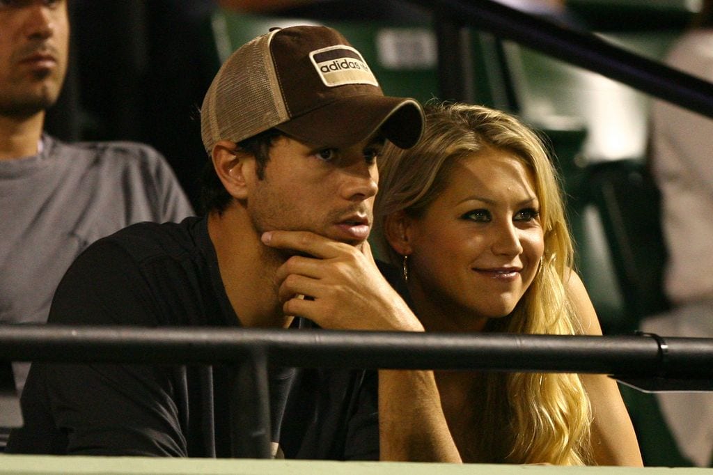 Enrique Iglesias y Anna Kournikova