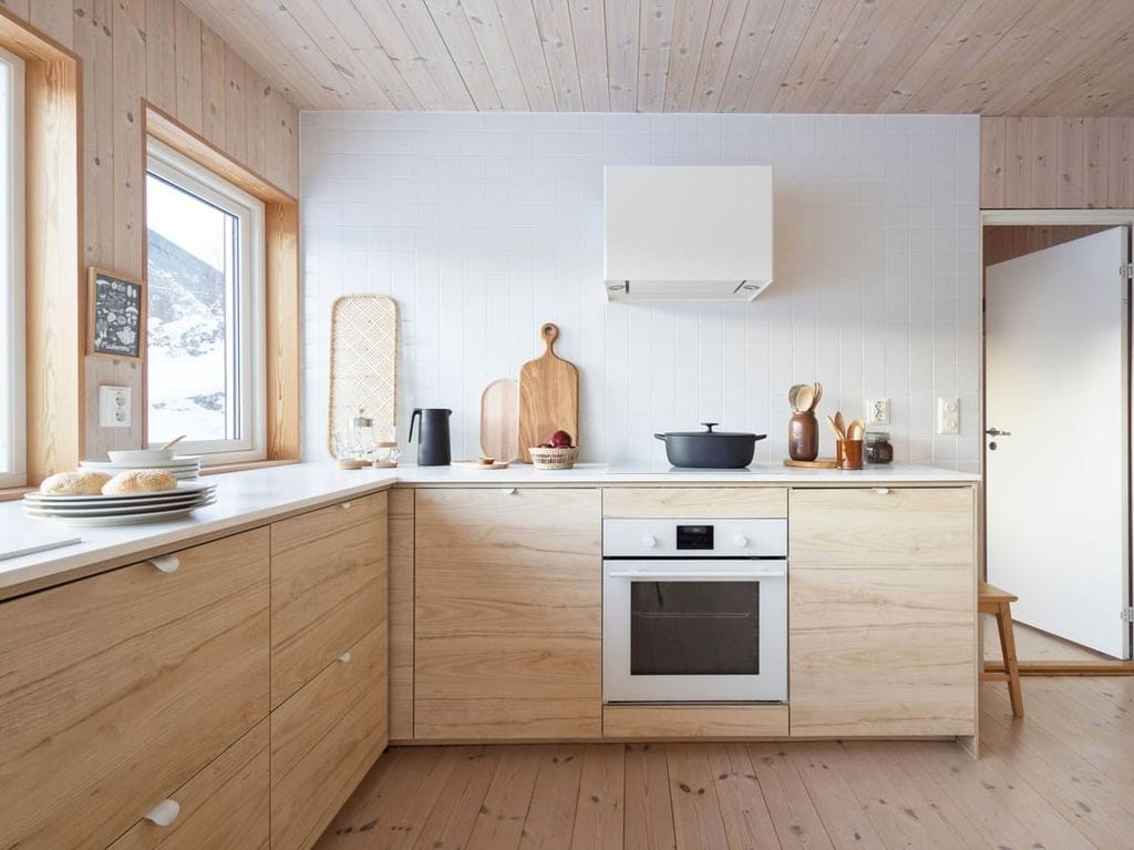Cocina de madera