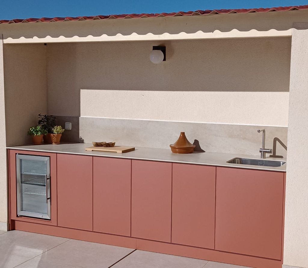 Cocina de exterior