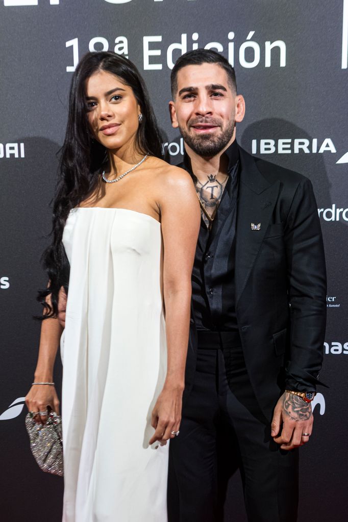 Ilia Topuria y Giorgina Uzcategui 