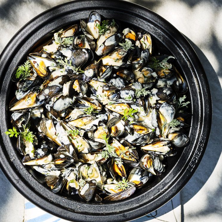 Mejillones al vermú