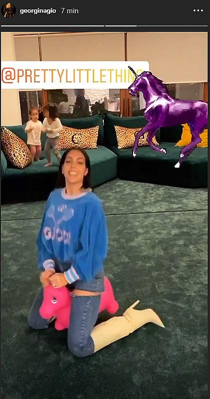 Georgina Rodríguez retoma el trabajo tras superar la gripe con ganas y mucho humor