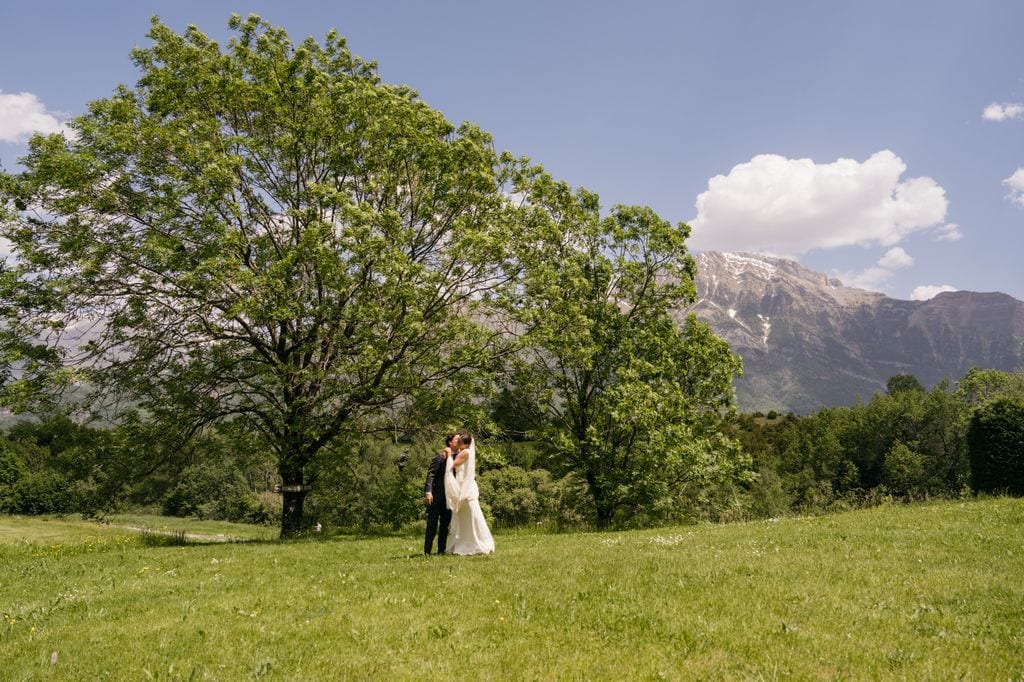 Boda en Jaca Huesca de Olivia