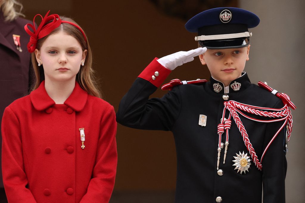 Gabriella y Jacques de Mónaco, en una imagen de archivo
