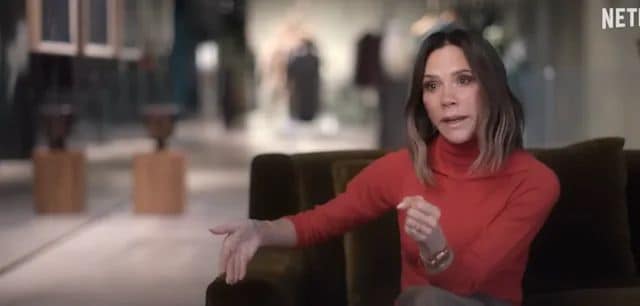 Victoria en un momento de la docuserie
