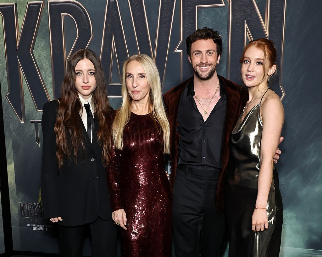Aaron Taylor-Johnson, noche de estreno con su mujer, 23 años mayor que ...