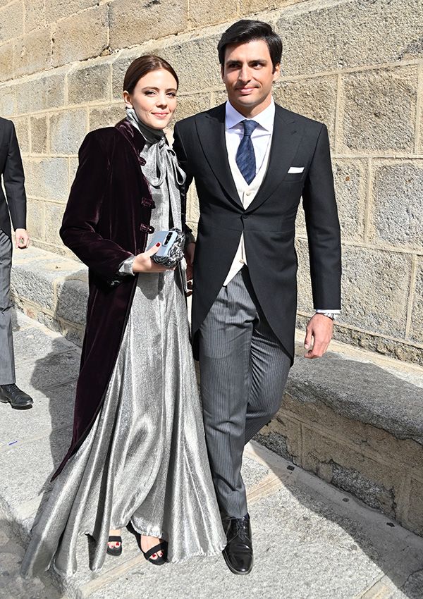 Isabel Hernáez en la boda de Ana Sainz y Rodrigo Fontcuberta