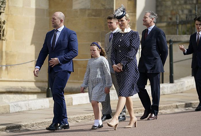 Mike y Zara Tindall