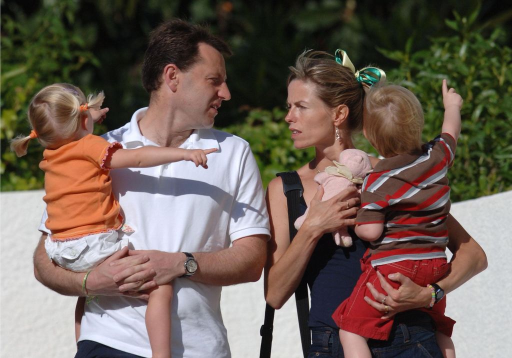Gerry y Kate McCann con sus hijos, en una imagen de archivo