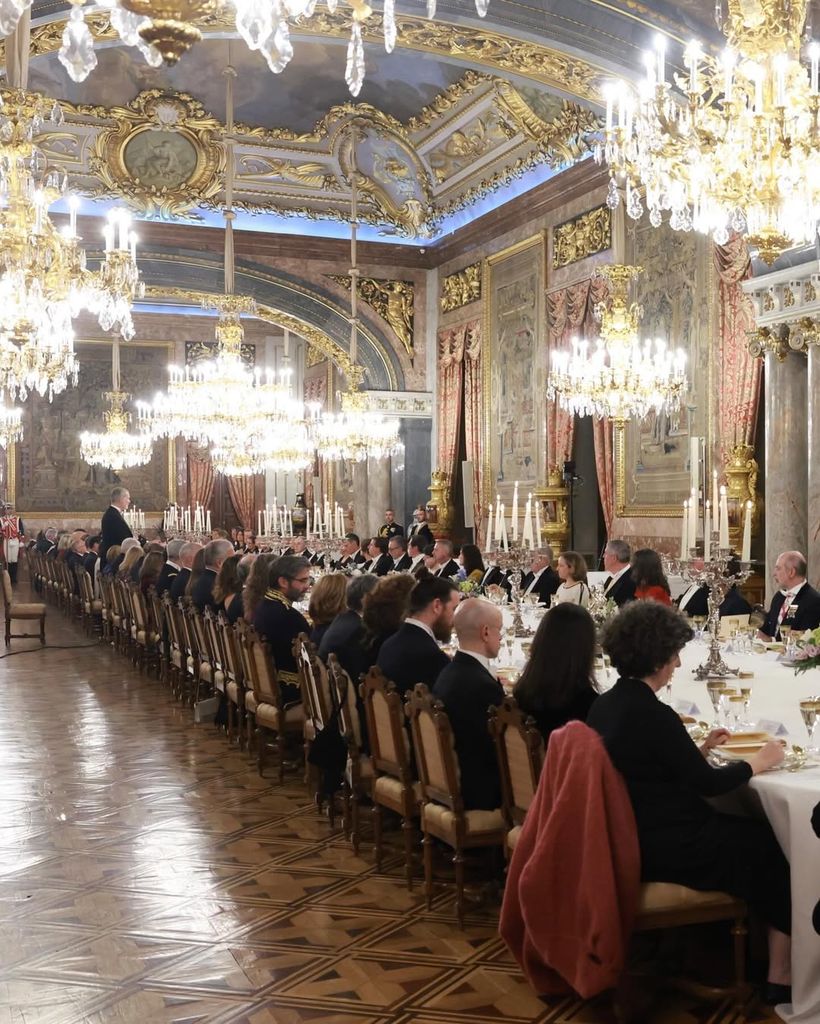 Cena de gala de la pareja presidencial alemana en Madrid