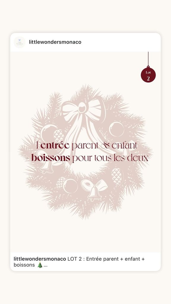 Invitación de la entrada a la fiesta de la pequeña Constance