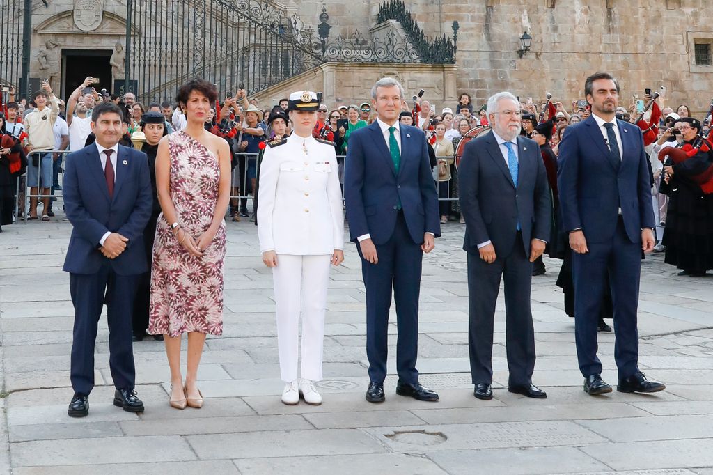 La princesa Leonor recibe la Medalla de Oro de Galicia el 14 de julio de 2025