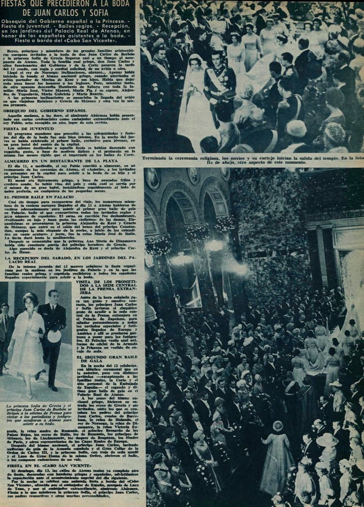 Boda reina Sofía y rey Juan Carlos HOLA