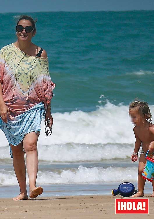 Toñi Moreno y su hija Lola 