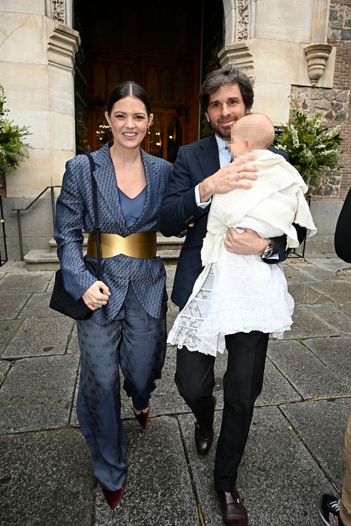 Álvaro Falcó, Isabelle Junot y su hija Philippa