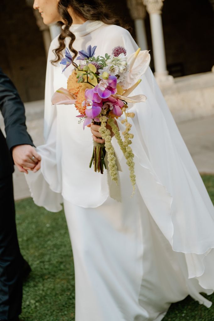 Ramo de novia exótico