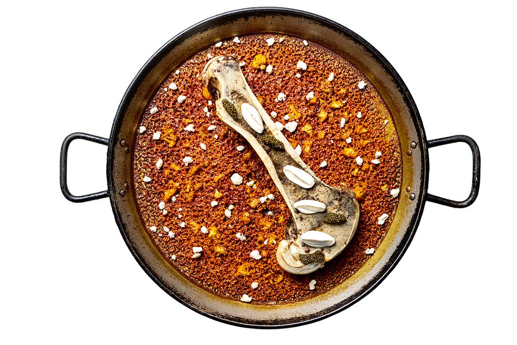 Arroz con tuétano y caviar, Fandango Formentera